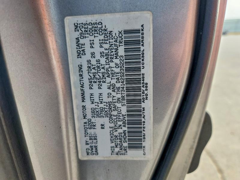 2002 Toyota Tundra Access cab