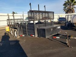 Salvage trucks for sale at Martinez, CA auction: 2007 Mlblt 2007 Marksman Utility Trailer