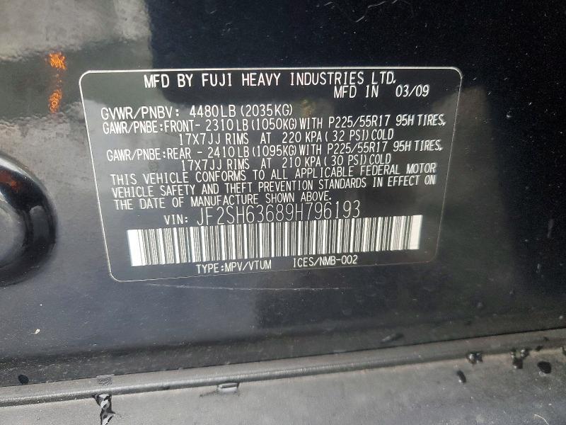 2009 Subaru Forester 2.5x Premium