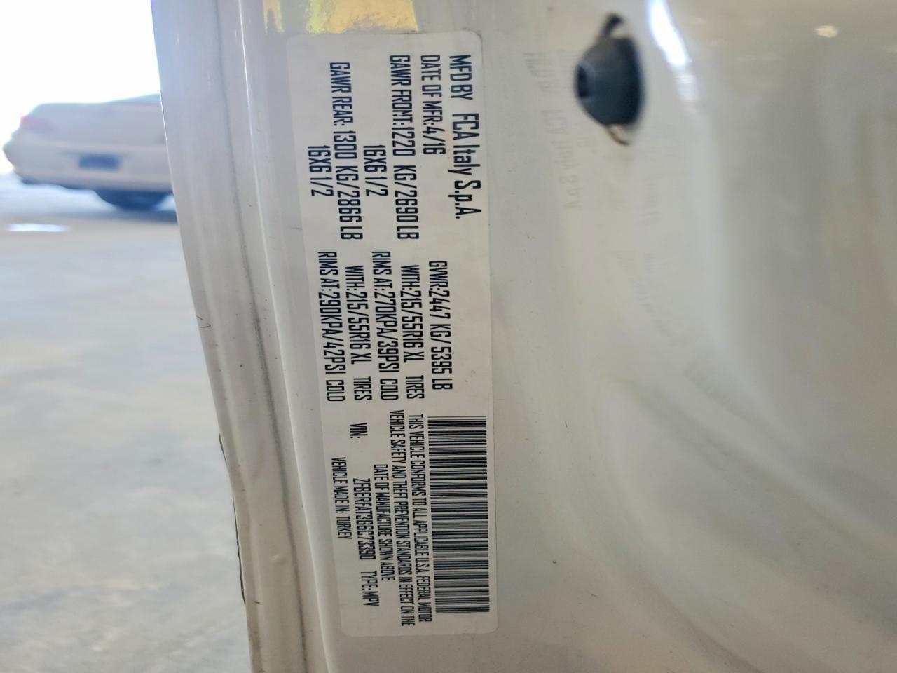 2016 Dodge Ram Promaster City