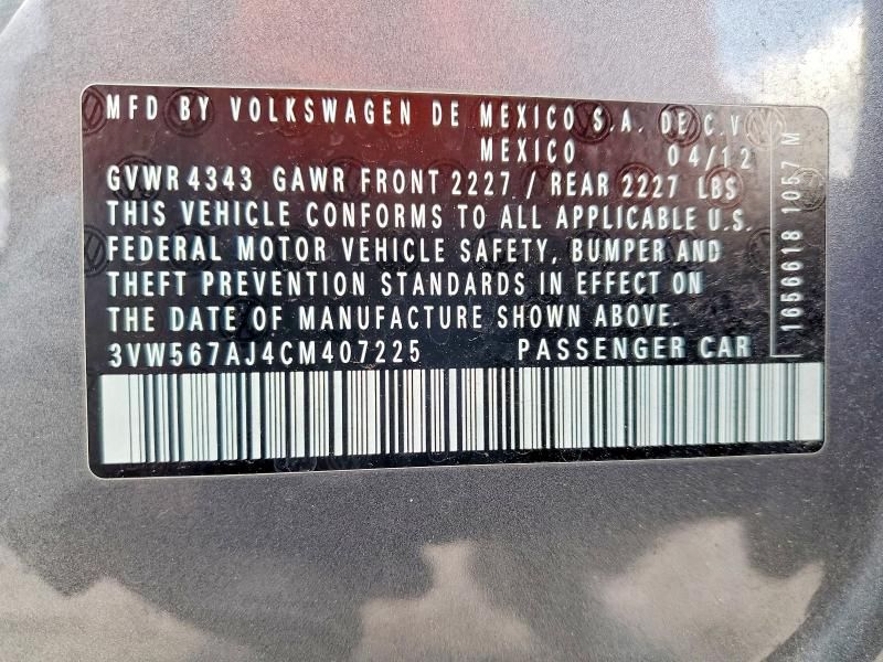 2012 Volkswagen Jetta gli