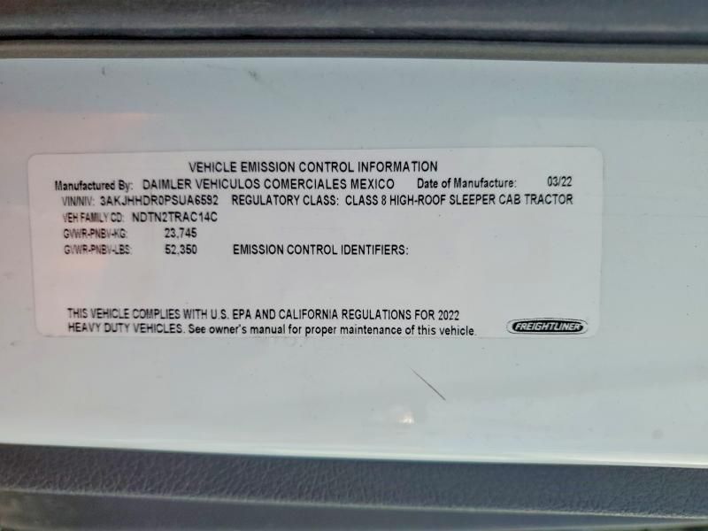 2023 Freightliner Cascadia 126 Semi Truck