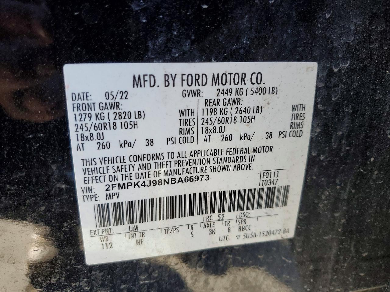 2022 Ford Edge sel