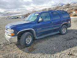Chevrolet Vehiculos salvage en venta: 2001 Chevrolet Tahoe K1500