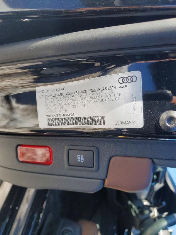 2017 Audi A4 Premium