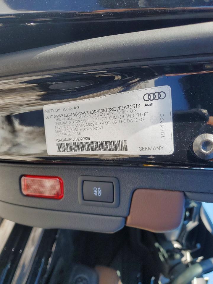 2017 Audi A4 Premium