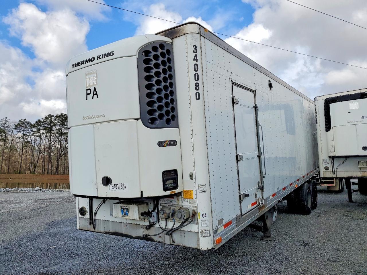 2015 Utility VS2RA Refrigerated Van Trailer