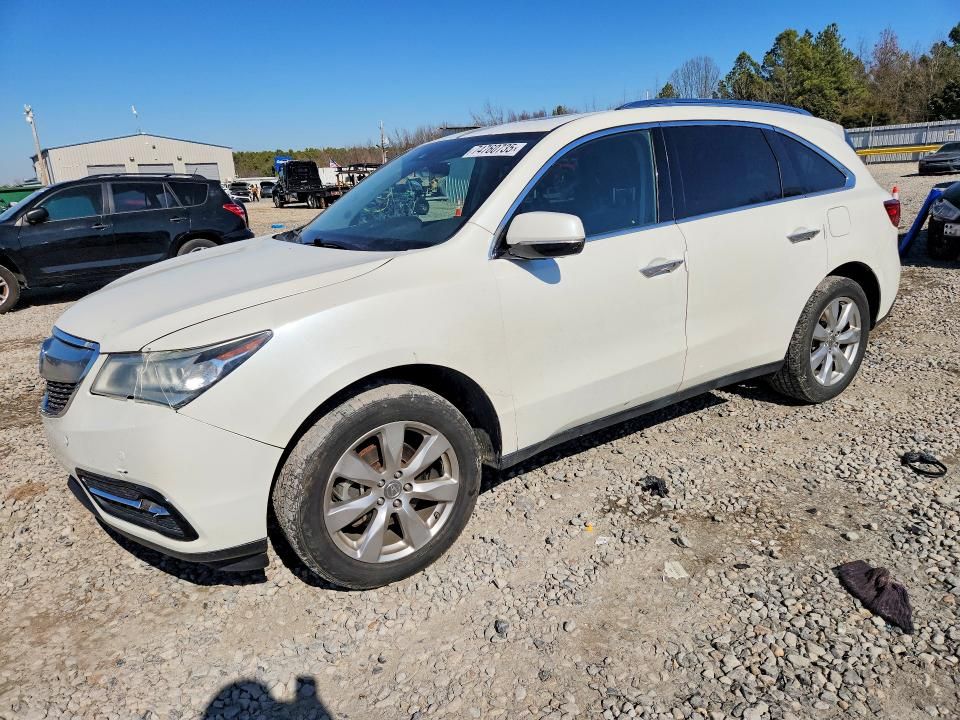 2016 Acura Mdx Advance