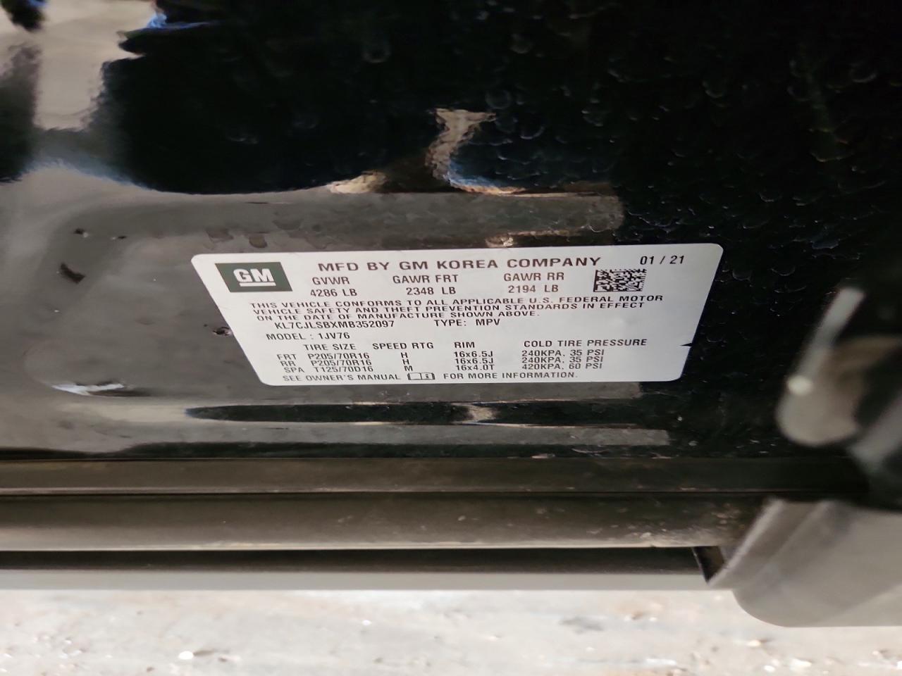 2021 Chevrolet Trax 1LT