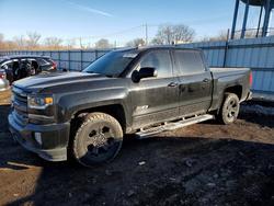 Salvage trucks for sale at Chicago Heights, IL auction: 2017 Chevrolet Silverado K1500 LTZ