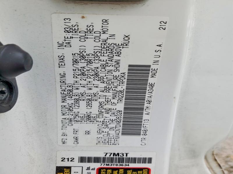 2013 Toyota Tacoma Base