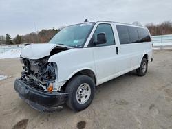 Salvage trucks for sale at Assonet, MA auction: 2023 Chevrolet Express G3500 LS