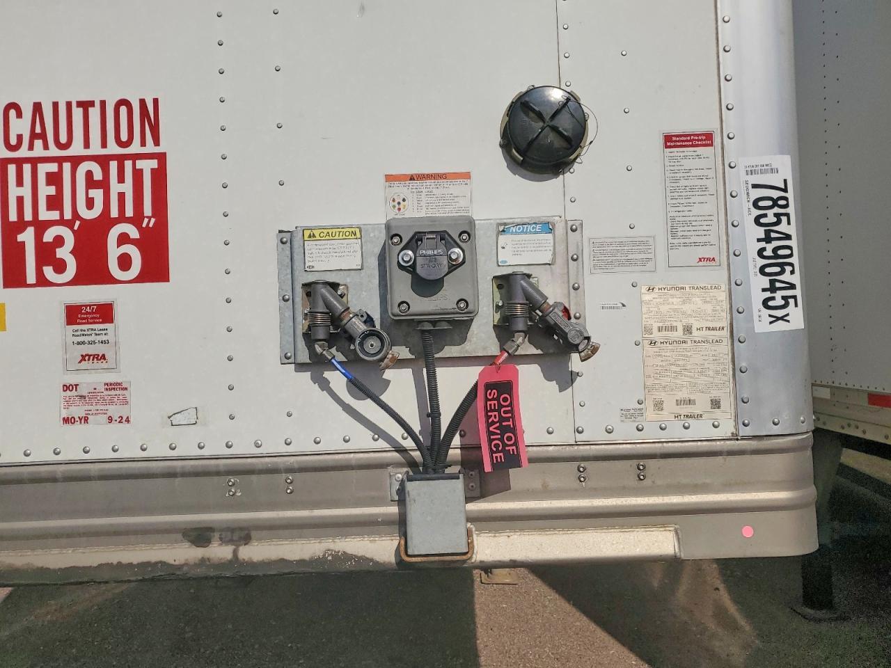2024 Hyundai Trailers 2024 Hyundai Translead VC2530152-JS DRY Van Traile