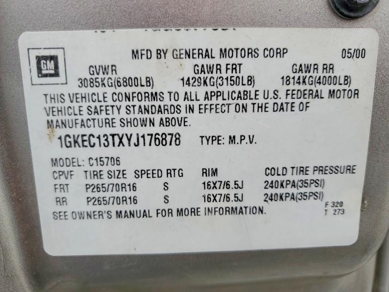2000 GMC Yukon
