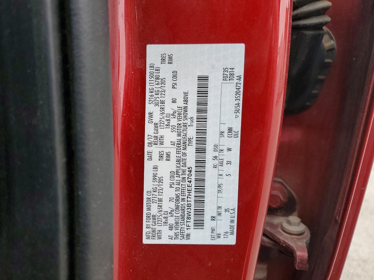 2017 Ford F350 Super Duty