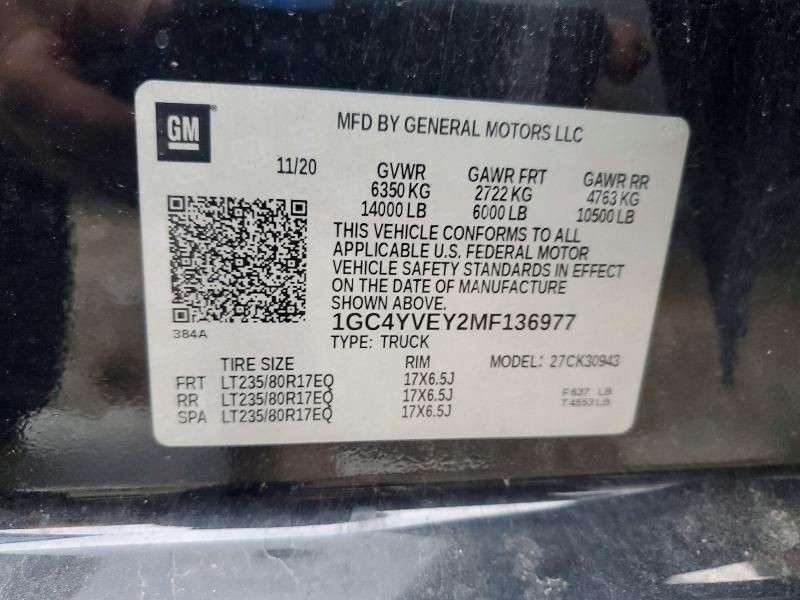 2021 Chevrolet Silverado K3500 High Country