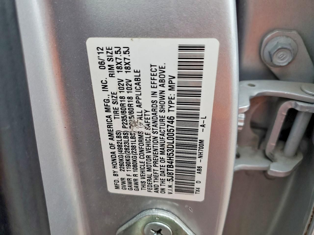 2013 Acura Rdx Technology