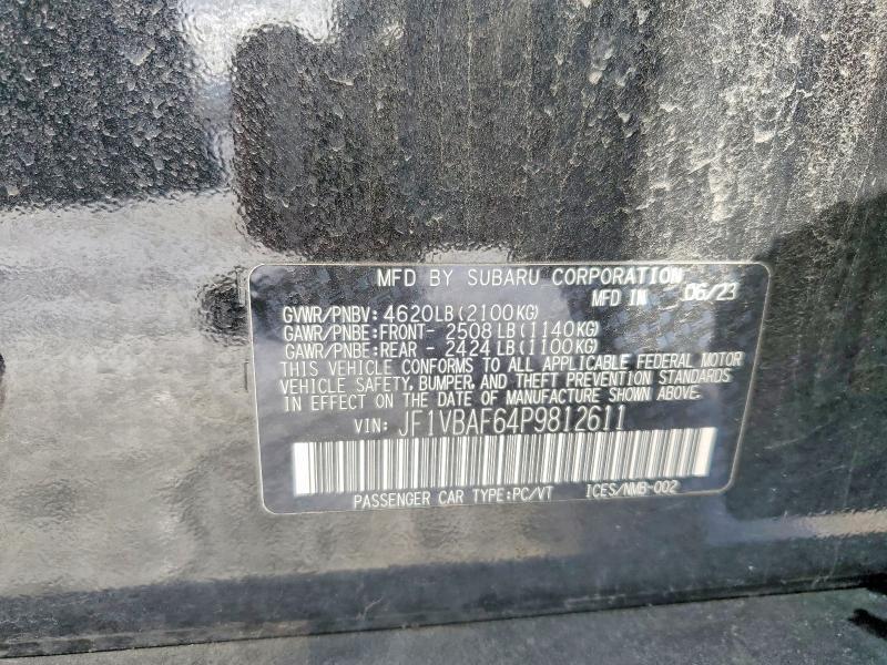2023 Subaru Wrx Premium