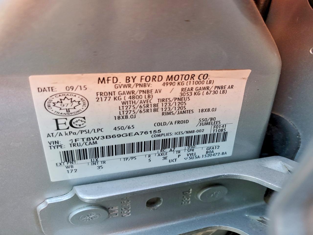 2016 Ford F350 Super Duty