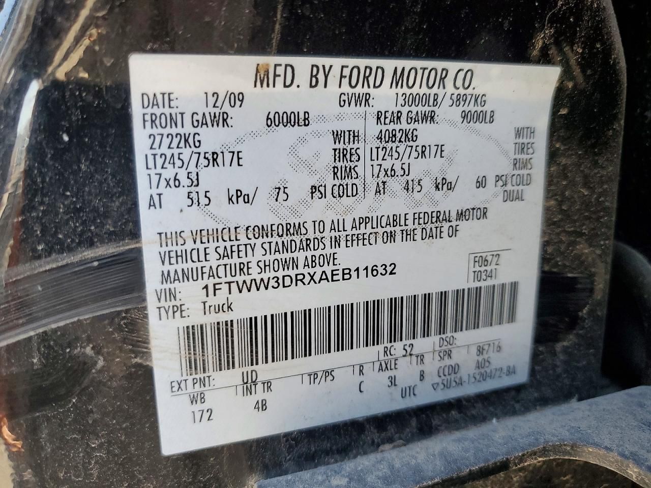 2010 Ford F350 Super Duty