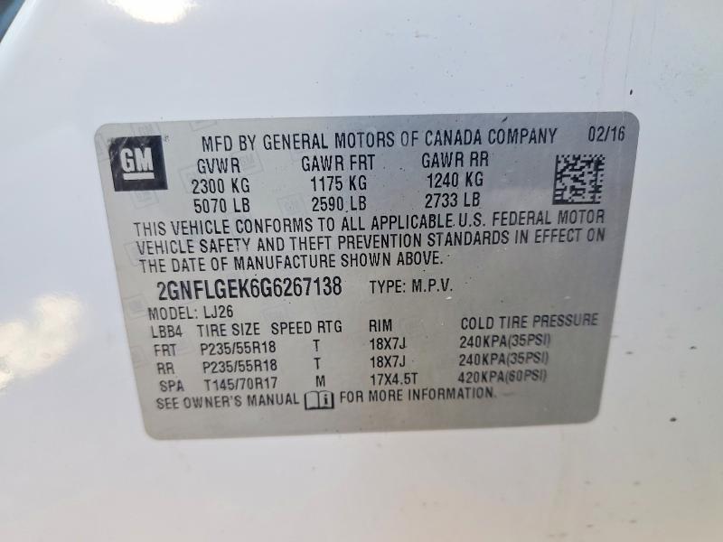 2016 Chevrolet Equinox ltz
