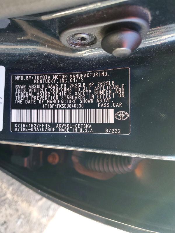 2013 Toyota Camry se