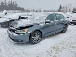 Volkswagen salvage cars for sale: 2013 Volkswagen Jetta sel