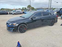 Chevrolet salvage cars for sale: 2017 Chevrolet Malibu ls
