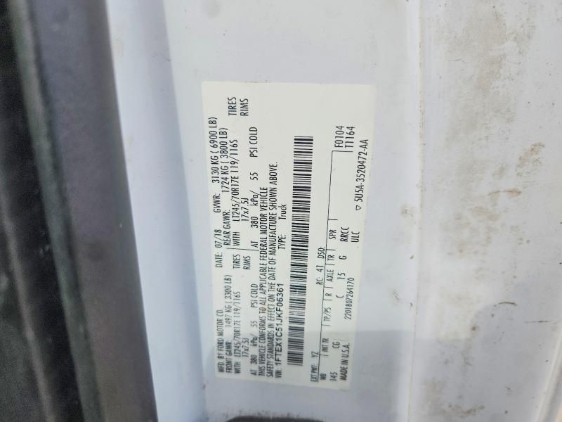 2018 Ford F150 Super cab