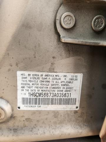 2003 Honda Accord ex