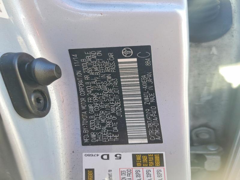 2015 Toyota Prius v