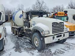 Salvage trucks for sale at Columbia Station, OH auction: 2019 Mack GR64F Ready MIX Truck