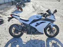 Salvage cars for sale from Copart Loganville, GA: 2013 Kawasaki EX300 A