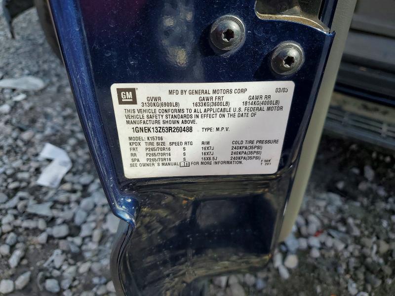 2003 Chevrolet Tahoe K1500