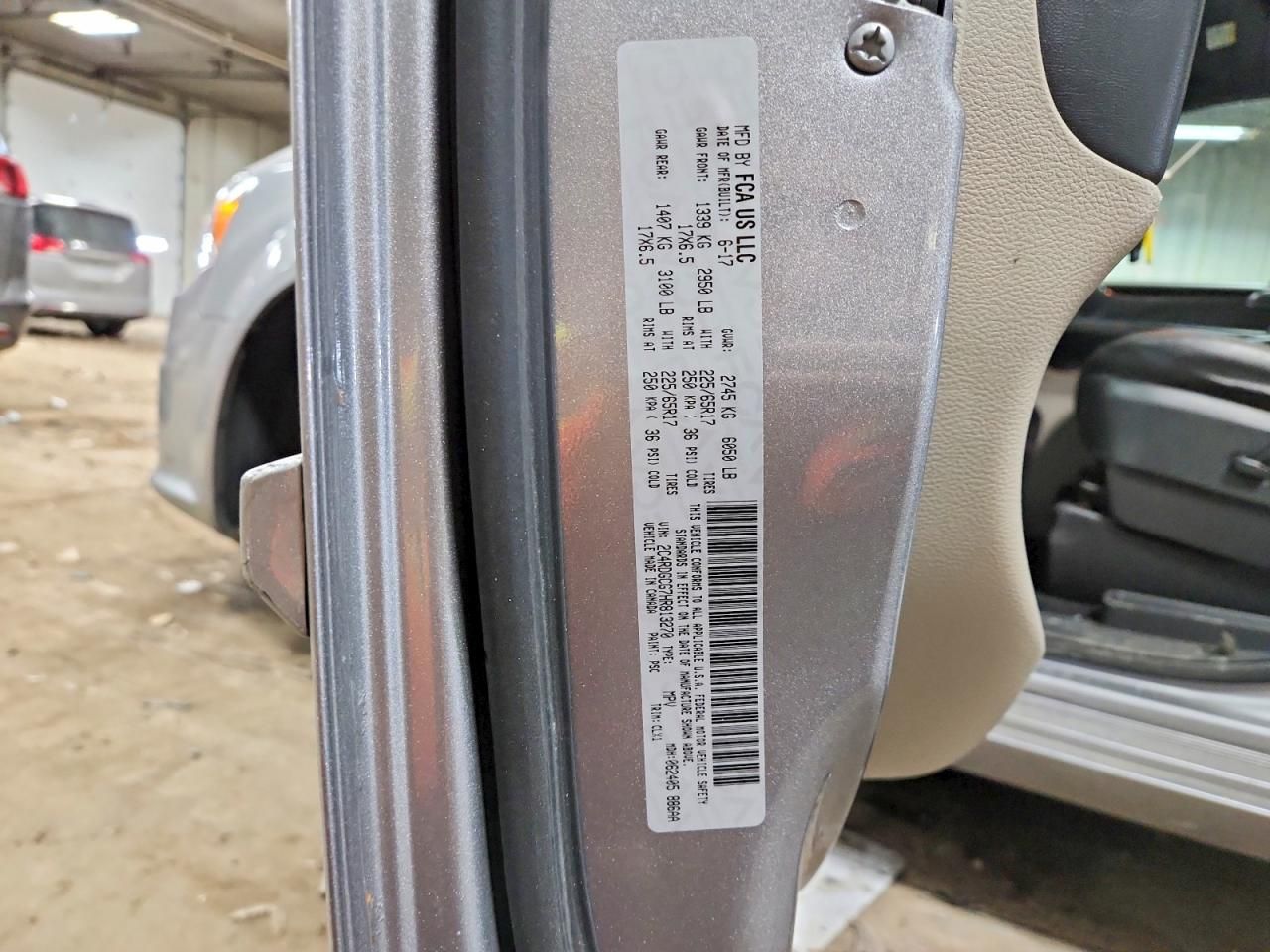 2017 Dodge Grand Caravan sxt