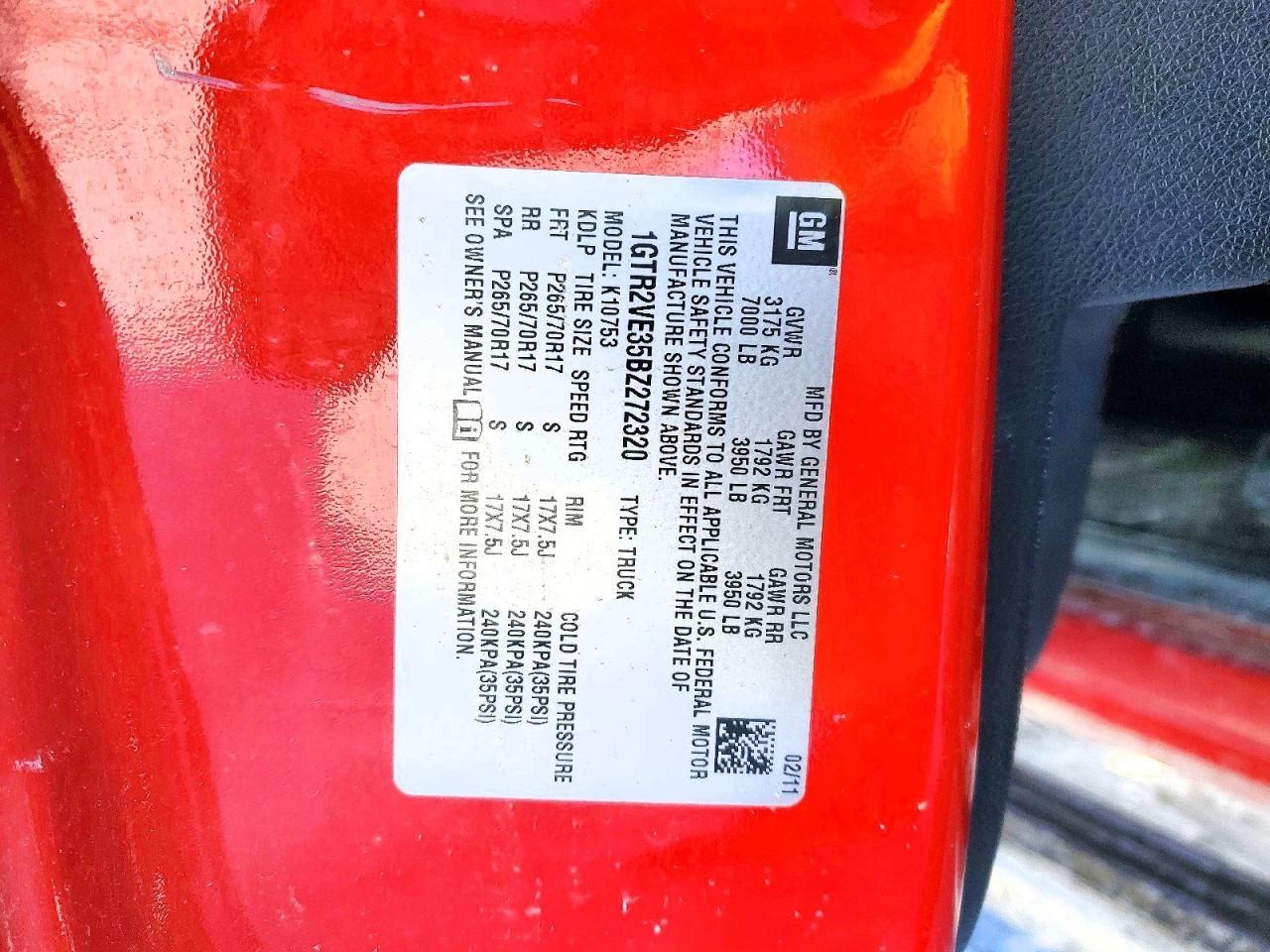 2011 GMC Sierra K1500 SLE