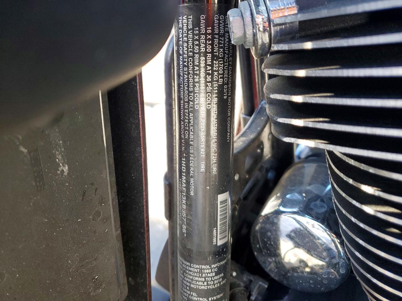 2019 Harley-Davidson Flhtcutgse