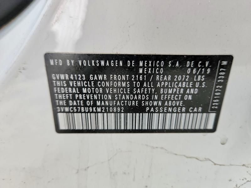 2019 Volkswagen Jetta s