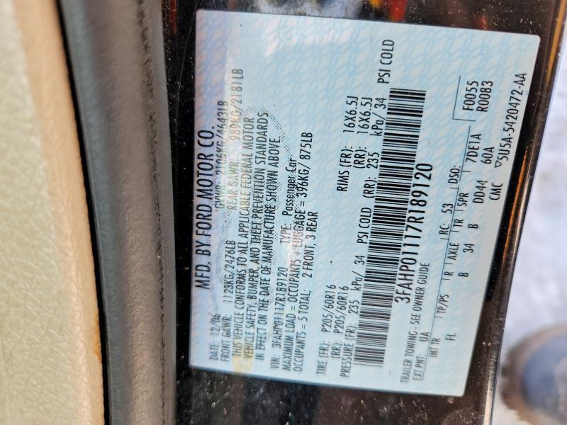 2007 Ford Fusion se
