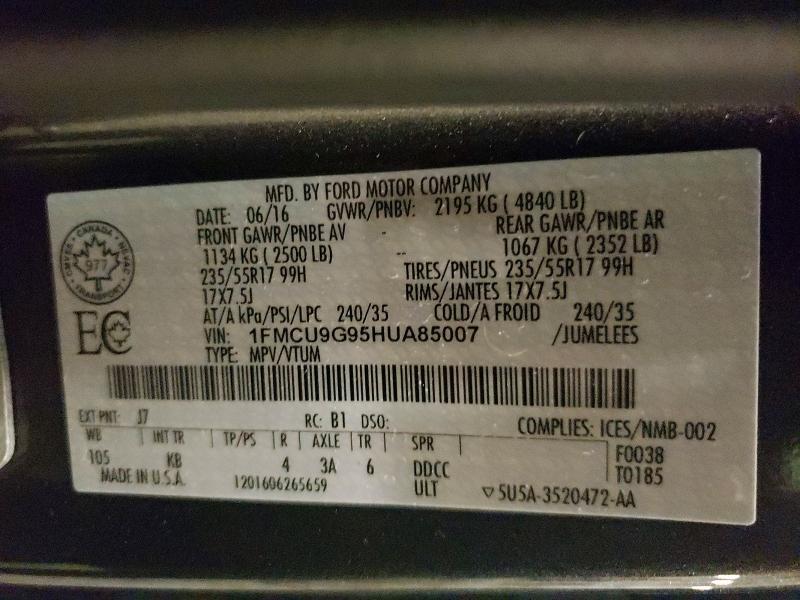 2017 Ford Escape se