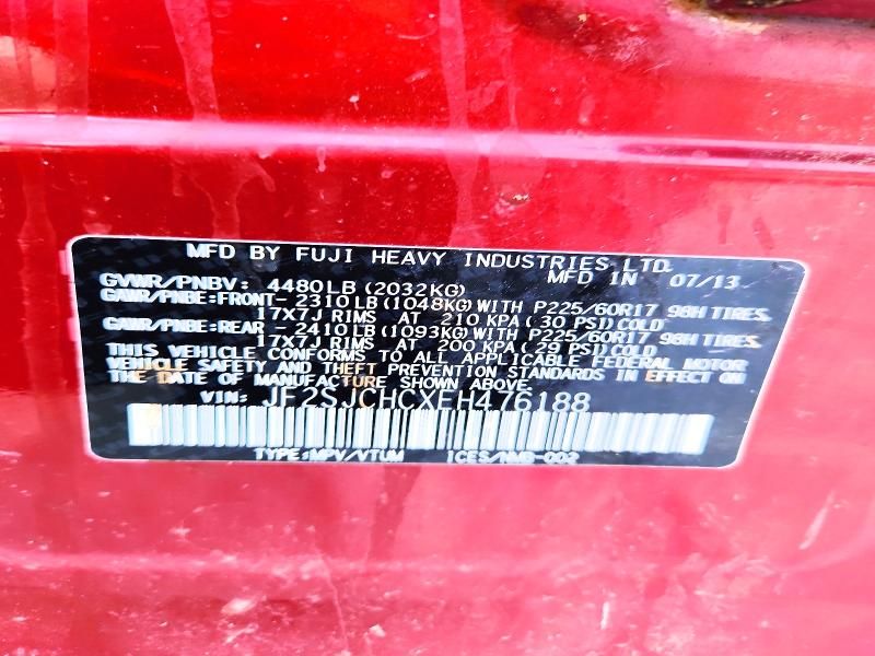 2014 Subaru Forester 2.5i Limited