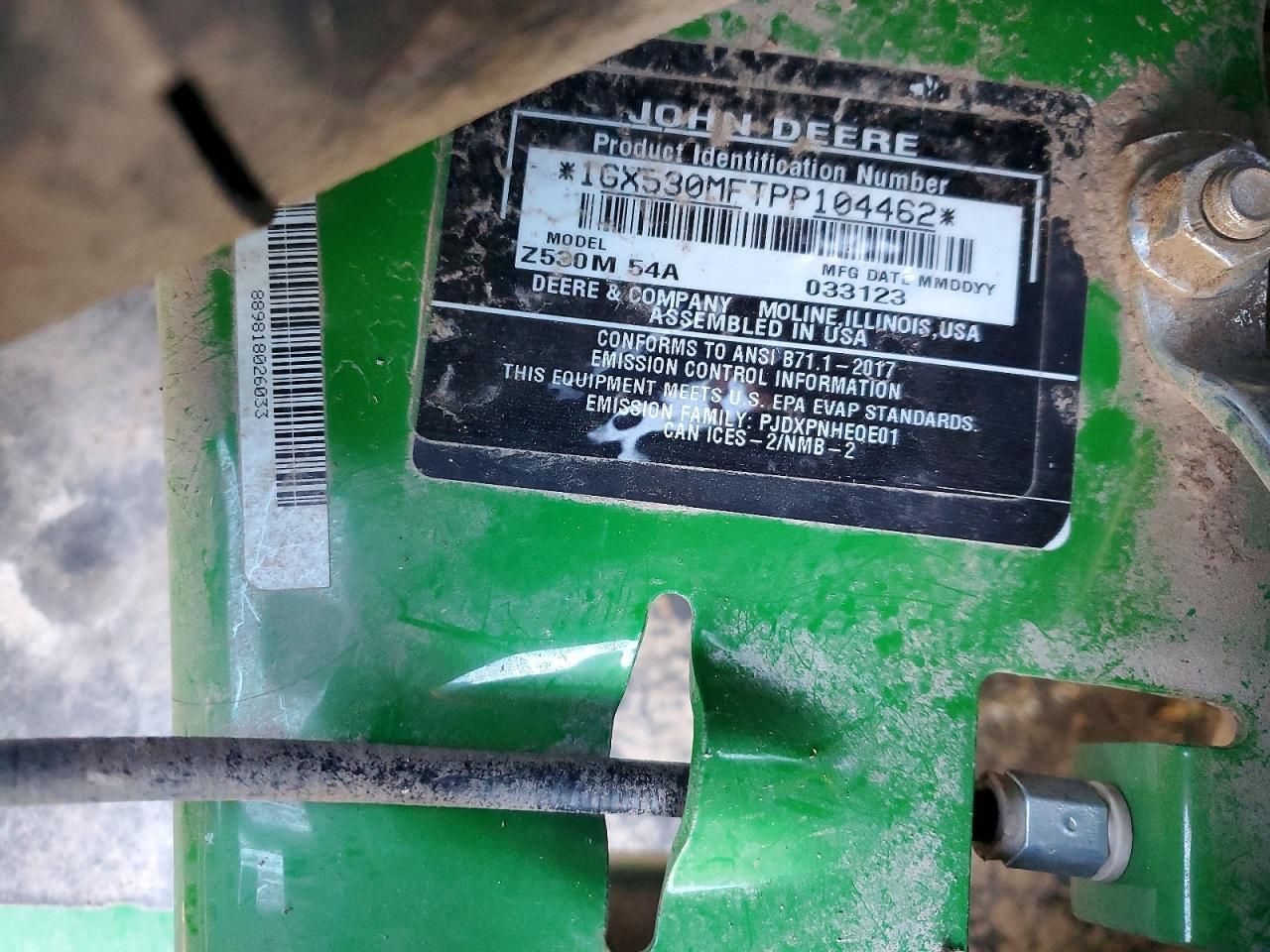 2023 John Deere Z530M