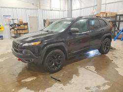 Salvage cars for sale from Copart Wayland, MI: 2015 Jeep Cherokee Trailhawk