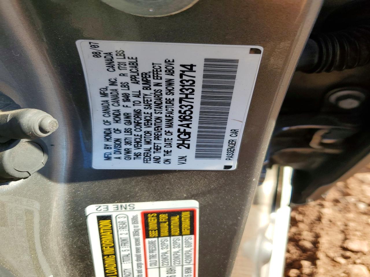 2007 Honda Civic lx