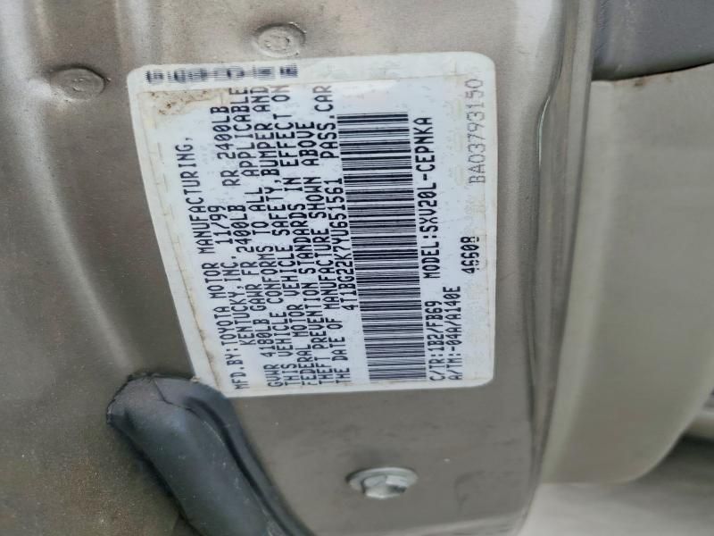 2000 Toyota Camry ce