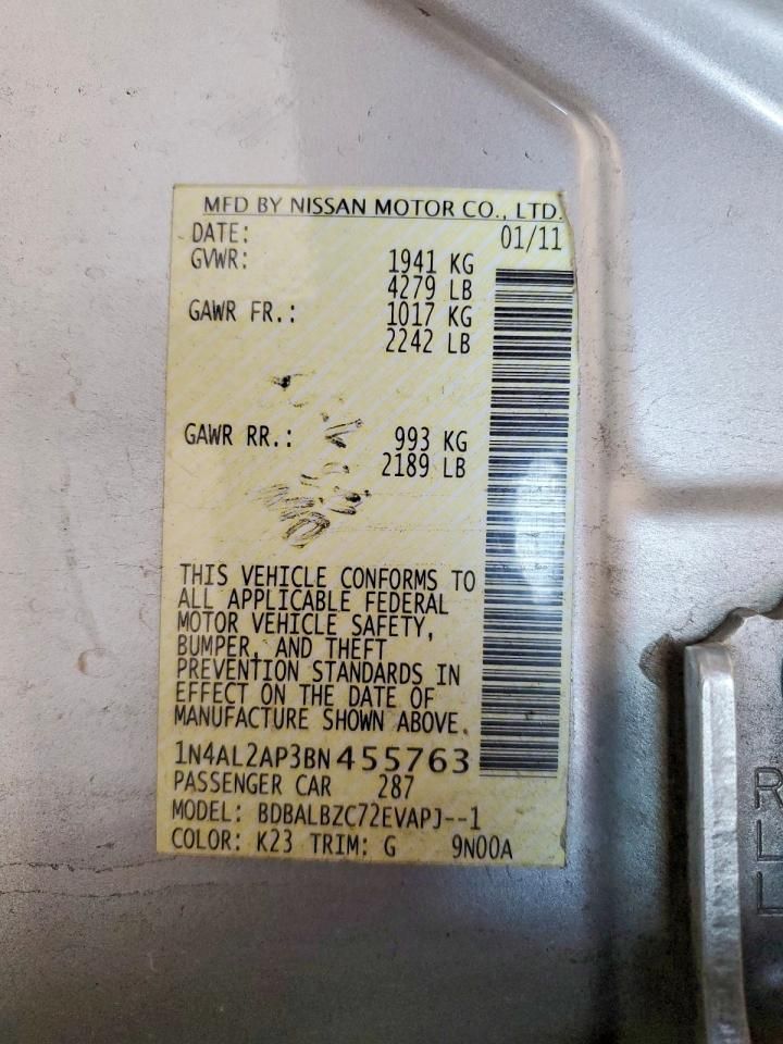 2011 Nissan Altima Base