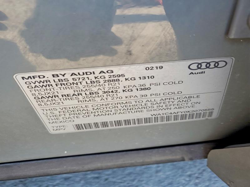 2019 Audi SQ5 Prestige