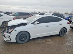 Hyundai salvage cars for sale: 2020 Hyundai Elantra sel
