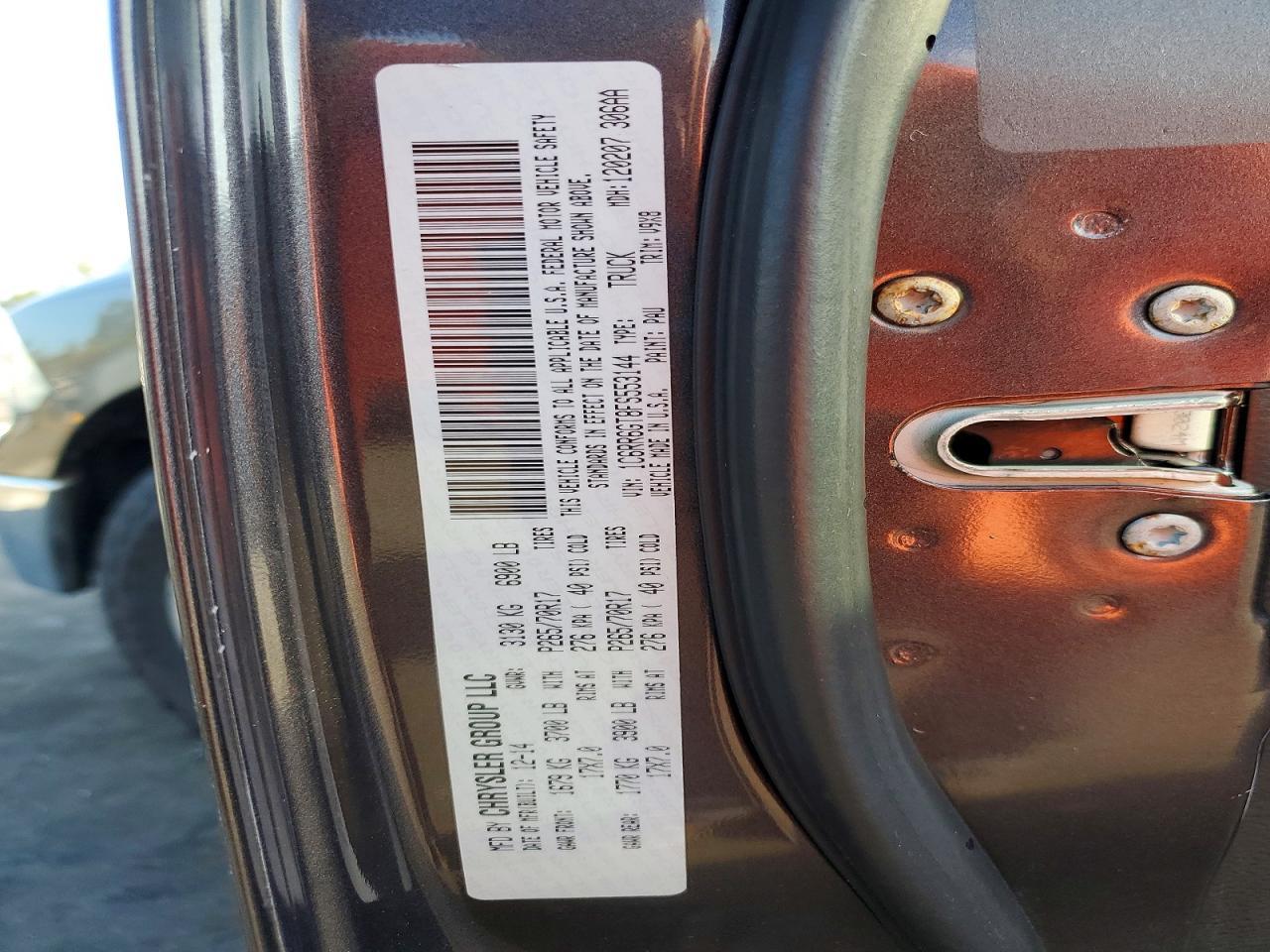 2015 Dodge RAM 1500 SLT