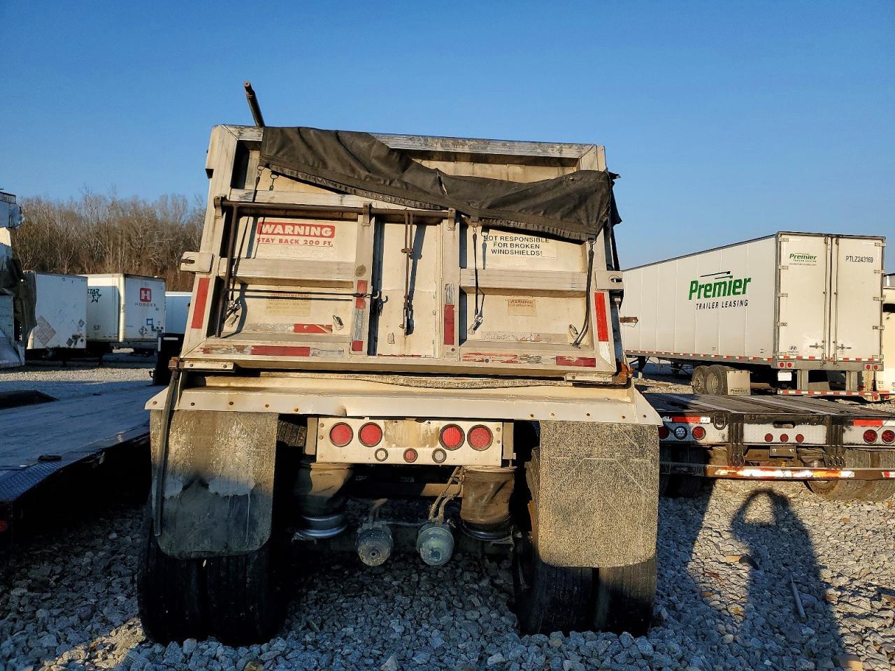 1995 Travis End Dump Trailer